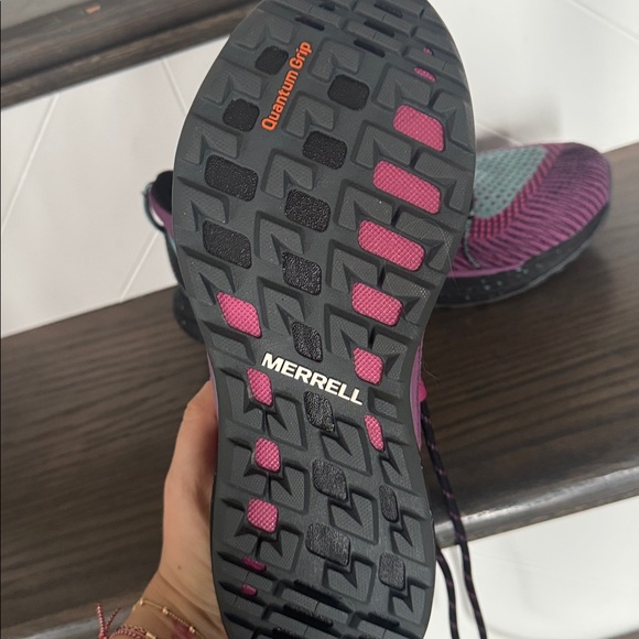 Merrell Women's Trail Sneakers - Teal & Purple - Picture 3 of 5